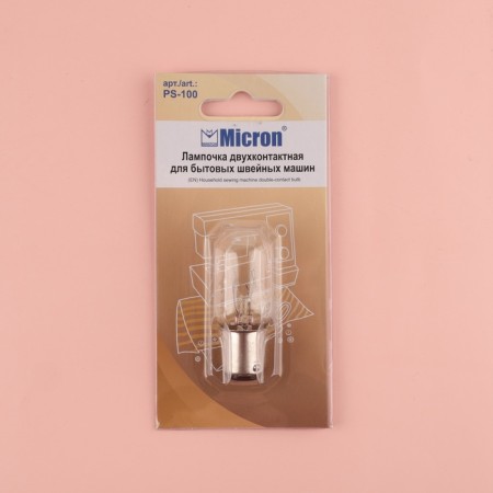 Oval lamp for sewing machines, d = 22 mm-3