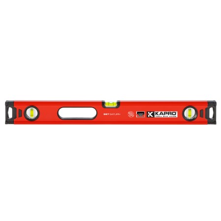 Level KAPRO 987XL-41-40, 40 cm, 3 polyacryl flasks, 0.5 mm/m, milling-1