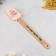 Silicone blade "For delicious dishes" on a mold substrate, 12.5 x 33 cm