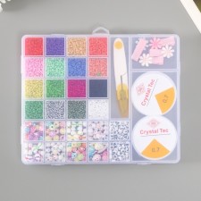 Set of beads for needlework 