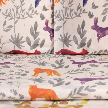 Bed linen Ethel 2 joint venture Animals 175x215 cm, 200x220 cm, 50x70 cm-2 pcs, poplin, 125 g/m2-3