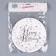 Paper plate "Happy Birthday", stars, in a set of 6 pcs.