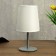 Table lamp 58081/1 1x40W E27 Gray 13x13x25 cm Risalux