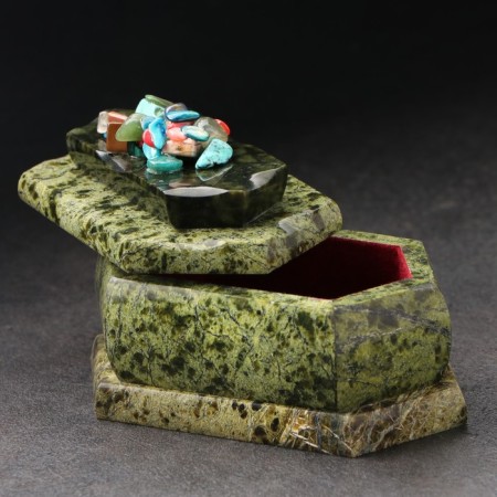 Шкатулка, змеевик-2