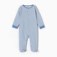 Combineson for children, white color/strip, height 68