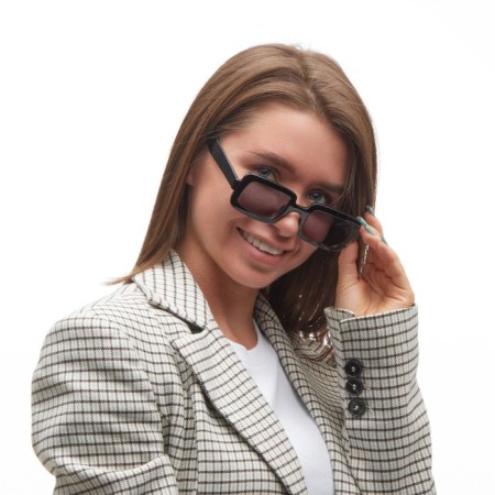 Sunglasses "OneSun", UV 400, pipe 14.5 cm, width 14 cm, lens 3 x 4.5 cm-1