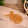 Dish "ears" tick wood 19x2x28 cm