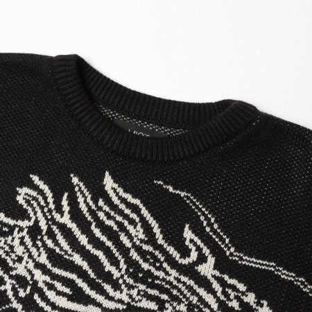 Jumper Women's Mist "Dragon", Black, OneSize (44-48)-7