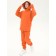 Children's sweatshirt, height 158 ​​cm, orange color