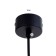 Claret suspension lamp GU10 35W black 7x7x25.5-125.5cm