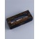Box with a shell for 3 sweets, with a window "Best Man", 13 x 5 x 3.3 cm. Confectionery packaging