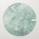 Serving napkin on the table "Stone", d = 38 cm, green color