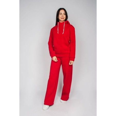 Female trousers, size 42, red color