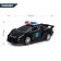 Robot radio -controlled "policeman", transforms, light and sound effects