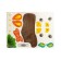 Plastic designer "Safari", 20 parts, Baby Blocks