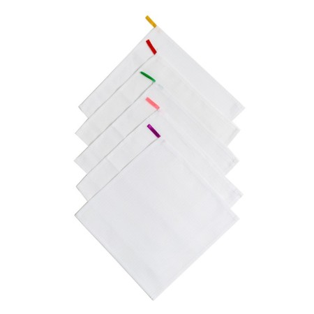 Cleaning napkin 25x25 - 5 pcs, white waffle 200 g, cotton 100%-1