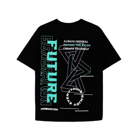 T -shirt for a boy, height 176 cm, black color-2