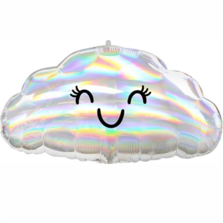 Foil ball 23 "" Cloud with the eyes of overflow ", figure