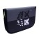 Penal 3 sections, tab inside, 140 x 210 x 40 mm, fabric, calligrata top Block "Mask"