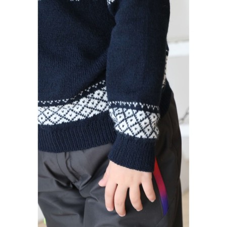 Children's sweater, size 28, blue color-9