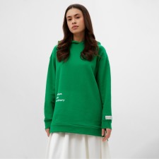 Hoody female Mist Cozy Style, Green, Size 42