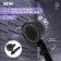 Shower watering can Zein Z3539, D = 90 mm, 5 modes, button "Stop", removable top, black