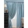 Set of curtains on the braid Domino, size 400x270 cm, tulle - 450x270 cm