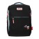 Youth backpack 39 x 26 x 10 cm, ergonomic back, Across G6, black/pink G-6-6