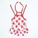 Strawberry dress ", m (ds 30, og 40 cm), white