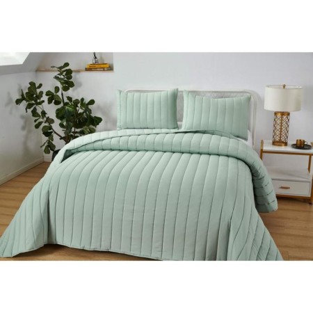 A set with a veil "Michael", size 230x250 cm, 50x70 cm - 2 pcs, emerald color-7