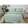 A set with a veil "Michael", size 230x250 cm, 50x70 cm - 2 pcs, emerald color