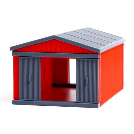 Game set "Farm", tractor, shed and animals, mix-11