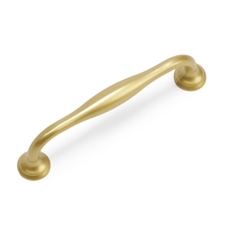 WAVE PC173BL handle, m/o 96 mm, matte gold color-1