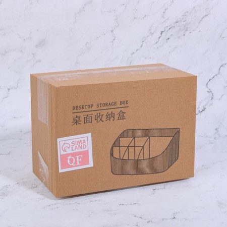 Organizer for storing cosmetic supplies "Green", 6 sections, 23 × 15.5 × 11 cm, translucent/green color-5