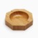 Bamboo ashtray, 10 x 10 x 2 cm