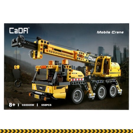 Designer techno "Mobile crane", 658 parts-6
