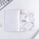 Block-coloring in a soft cover on the meau paper clip, A6 12 sheets