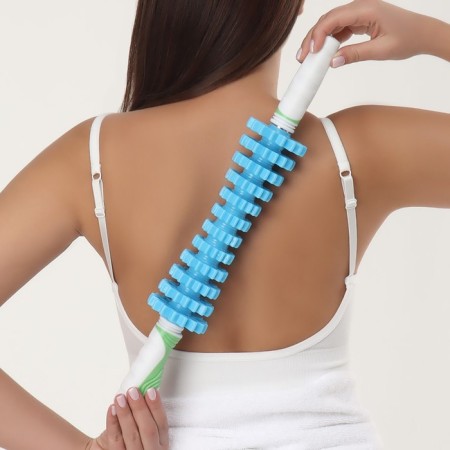 Massage "Skating", universal, 12 wheels, d = 7 × 45 cm, color mix-2