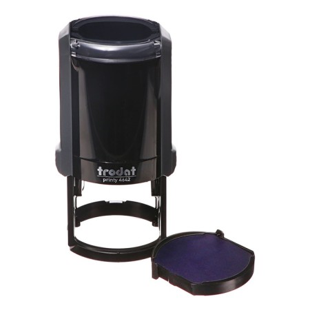Equipment for round printing Automatic Trodat Printy 4642, diameter 42 mm, with a lid, casing gray-2