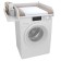Polini Kids Simple 610, with a shelf, white, white, white