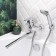 BUNE BOOOU B8246-18F bathtub, pour 350 mm, shower set, brass, chrome