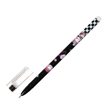 Gel pen with erased ink, blue rod, Bunny case, mix-1