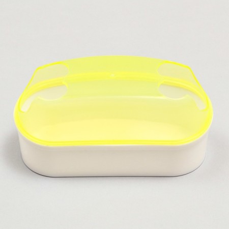 Tuannel toilet with a spatula for rodents "Pigzon", 14.5 x 7 x 7 cm, yellow-1