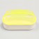 Tuannel toilet with a spatula for rodents "Pigzon", 14.5 x 7 x 7 cm, yellow