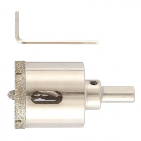 Diamond drill Matrix, according to porcelain tile, 45 x 67 mm, 3-sled shank