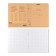 Notebook 12 sheets in a cage, Erichkrause Coverpro Neon "Classic", with a plastic cover of 180 μm, an offset unit, white 100%, orange
