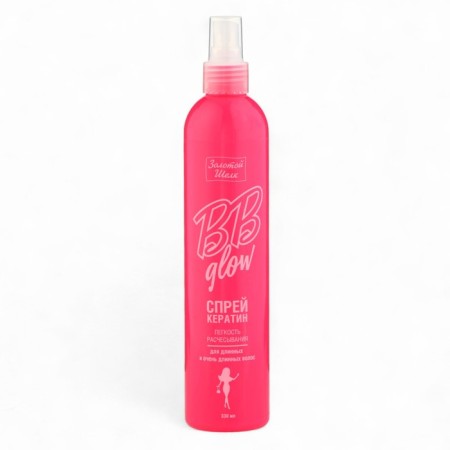 Spray "Lightness of combing" "golden silk" for long and very long hair, 330 ml