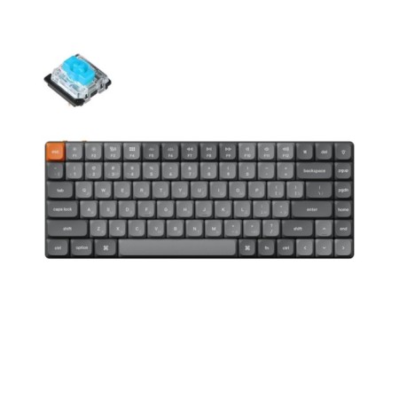 Wireless mechanical ultra-thin Keyboard QMK Keychron K3 Max, 84 keys, RGB-subsi 108244