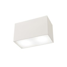 Ceiling light mantra kailua, GU10, 2x12W, 200x100x120 mm, matte white color