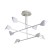 Ceiling chandelier Mantra capuccina, LED, 4000LM, 3000K, 592 mm, white color